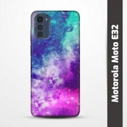 Pružný obal na Motorola Moto E32 s motivem Vesmír
