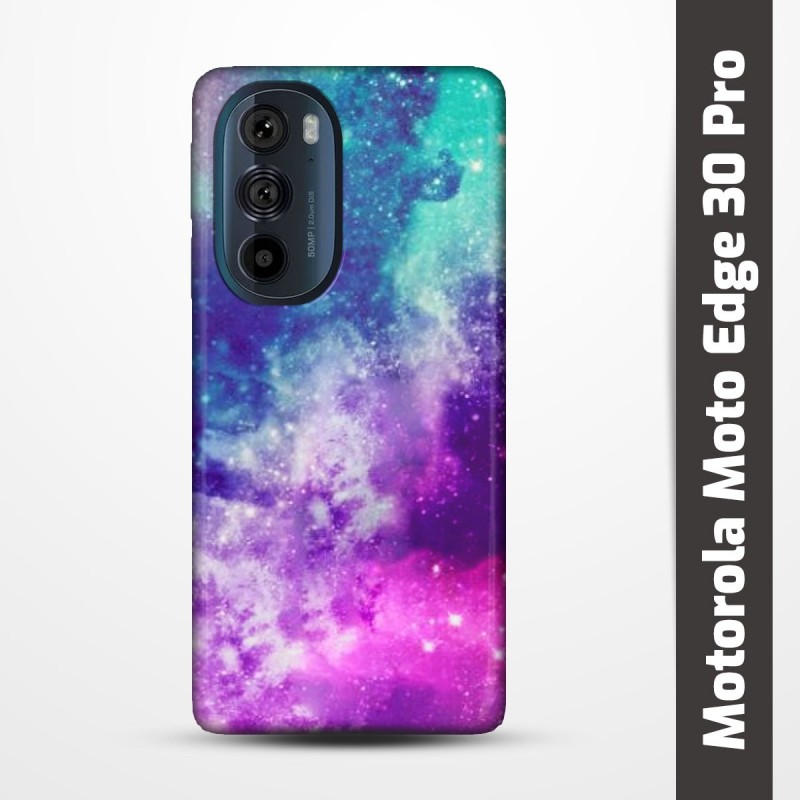 Pružný obal na Motorola Moto Edge 30 Pro s motivem Vesmír