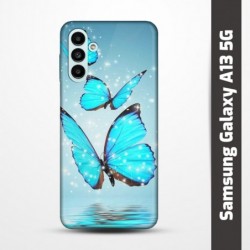 Pružný obal na Samsung Galaxy A13 5G s motivem Motýli