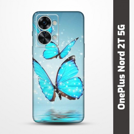 Obal na OnePlus Nord 2T 5G s potiskem-Motýli