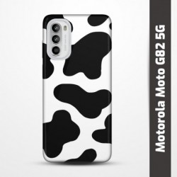 Pružný obal na Motorola Moto G82 5G s motivem Cow