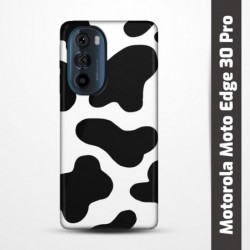 Pružný obal na Motorola Moto Edge 30 Pro s motivem Cow