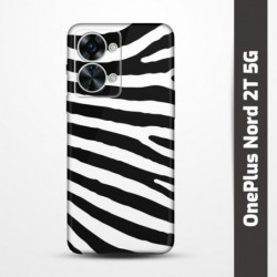 Pružný obal na OnePlus Nord 2T 5G s motivem Zebra