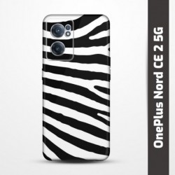 Pružný obal na OnePlus Nord CE 2 5G s motivem Zebra
