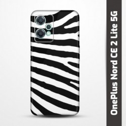 Pružný obal na OnePlus Nord CE 2 Lite 5G s motivem Zebra