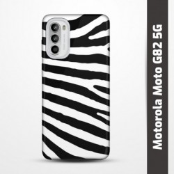 Pružný obal na Motorola Moto G82 5G s motivem Zebra