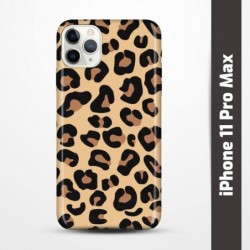 Pružný obal na iPhone 11 Pro Max s motivem Gepard