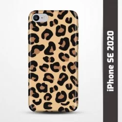 Pružný obal na iPhone SE 2020 s motivem Gepard