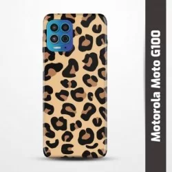 Pružný obal na Motorola Moto G100 s motivem Gepard