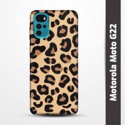 Pružný obal na Motorola Moto G22 s motivem Gepard