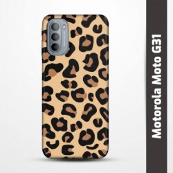 Pružný obal na Motorola Moto G31 s motivem Gepard