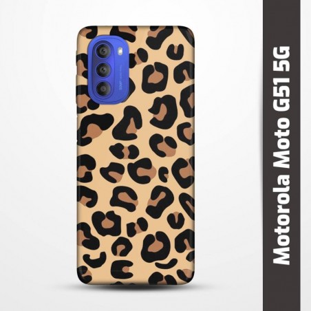 Pružný obal na Motorola Moto G51 5G s motivem Gepard