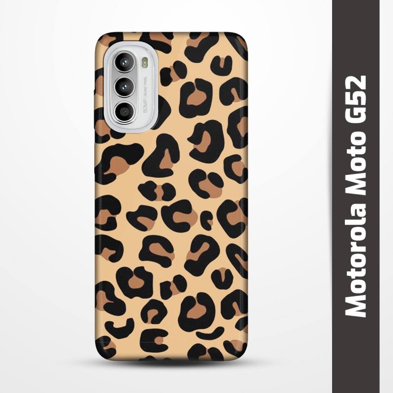 Pružný obal na Motorola Moto G52 s motivem Gepard