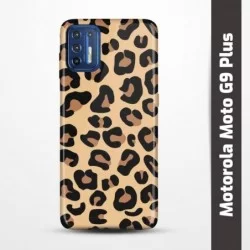 Pružný obal na Motorola Moto G9 Plus s motivem Gepard