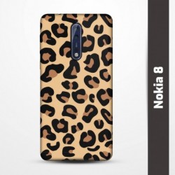 Pružný obal na Nokia 8 s motivem Gepard