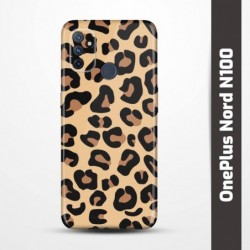 Pružný obal na OnePlus Nord N100 s motivem Gepard