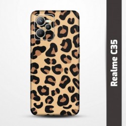 Pružný obal na Realme C35 s motivem Gepard