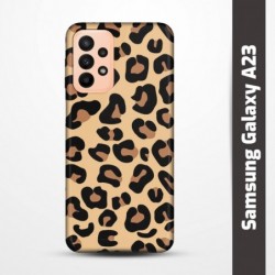 Pružný obal na Samsung Galaxy A23 s motivem Gepard