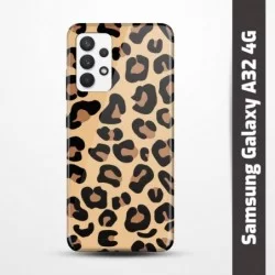 Pružný obal na Samsung Galaxy A32 4G s motivem Gepard