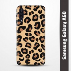 Pružný obal na Samsung Galaxy A50 s motivem Gepard