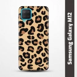 Pružný obal na Samsung Galaxy M12 s motivem Gepard