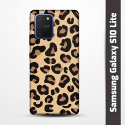 Pružný obal na Samsung Galaxy S10 Lite s motivem Gepard