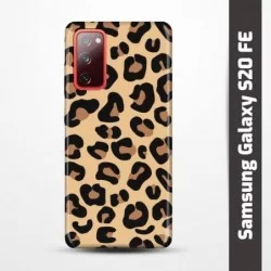 Pružný obal na Samsung Galaxy S20 FE s motivem Gepard