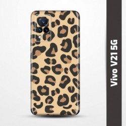 Pružný obal na Vivo V21 5G s motivem Gepard