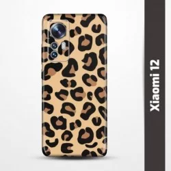 Pružný obal na Xiaomi 12 s motivem Gepard