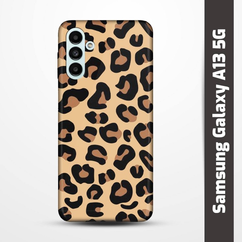 Pružný obal na Samsung Galaxy A13 5G s motivem Gepard