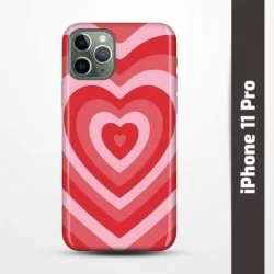 Pružný obal na iPhone 11 Pro s motivem Srdce