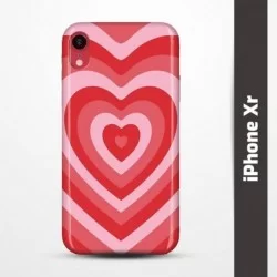 Pružný obal na iPhone Xr s motivem Srdce