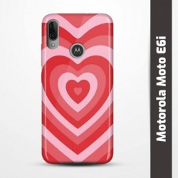 Pružný obal na Motorola Moto E6i s motivem Srdce