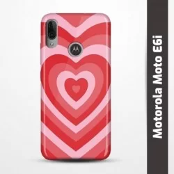 Obal na Motorola Moto E6i s potiskem-Srdce