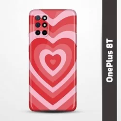 Pružný obal na OnePlus 8T s motivem Srdce