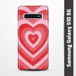 Obal na Samsung Galaxy S10 5G s potiskem-Srdce