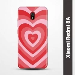 Pružný obal na Xiaomi Redmi 8A s motivem Srdce