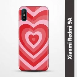 Pružný obal na Xiaomi Redmi 9A s motivem Srdce