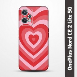 Pružný obal na OnePlus Nord CE 2 Lite 5G s motivem Srdce
