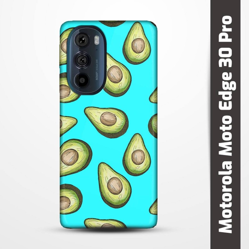 Pružný obal na Motorola Moto Edge 30 Pro s motivem Avokádo