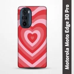 Pružný obal na Motorola Moto Edge 30 Pro s motivem Srdce