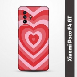 Pružný obal na Xiaomi Poco F4 GT s motivem Srdce