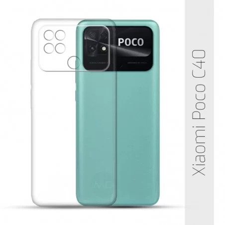 Obal na Xiaomi Poco C40 | Průhledný pružný obal