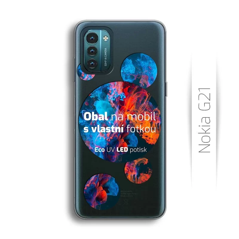 Vlastní obal na Nokia G21 | TPU obal s vlastní fotkou