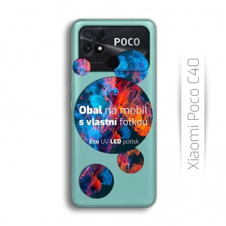 Vlastní obal na Xiaomi Poco C40 | TPU obal s vlastní fotkou