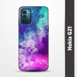 Pružný obal na Nokia G21 s motivem Vesmír
