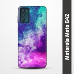 Pružný obal na Motorola Moto G42 s motivem Vesmír