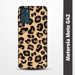 Pružný obal na Motorola Moto G42 s motivem Gepard