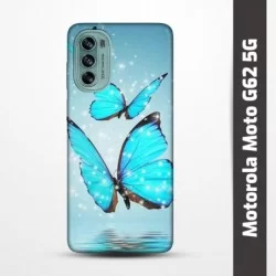 Pružný obal na Motorola Moto G62 5G s motivem Motýli