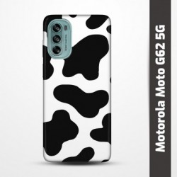 Pružný obal na Motorola Moto G62 5G s motivem Cow